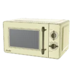מיקרוגל מכני בעיצוב רטרו 20 ליטר MWR2084C סאוטר SAUTER קרם