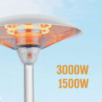 ⁦פטריית חימום הלוגן Homex 3000W הומקס HPH3000 לבן⁩ – תמונה ⁦3⁩