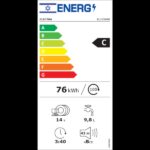 מדיח כלים רחב 14 מערכות כלים Electra EL10390N אלקטרה נירוסטה