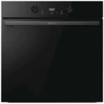 תנור בנוי פירוליטי Gorenje גורנייה G400 BPS6737E04DBG זכוכית שחורה
