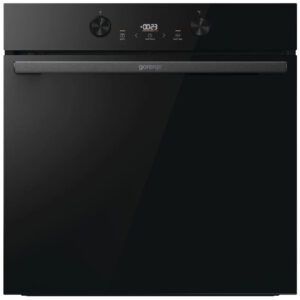 תנור בנוי פירוליטי Gorenje גורנייה G400 BPS6737E04DBG זכוכית שחורה