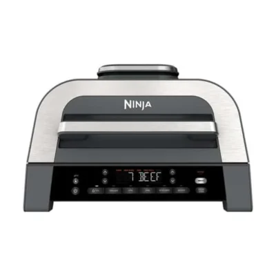 גריל חשמלי חכם כולל פאנל בעברית Ninja נינג’ה Foodi Smart Grill Max DG553