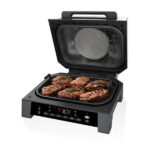 גריל חשמלי חכם כולל פאנל בעברית Ninja נינג’ה Foodi Smart Grill Max DG553 – תמונה 2