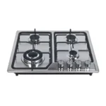 כיריים גז 4 להבות KRAFT KSS585I קרפט נירוסטה
