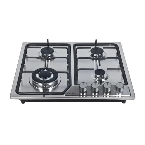 כיריים גז 4 להבות KRAFT KSS585I קרפט נירוסטה