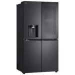 מקרר 4 דלתות LG אל ג'י GMG960 שחור מט