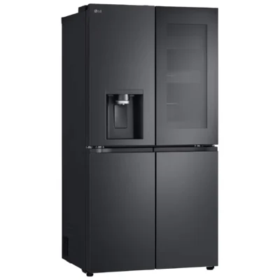 מקרר 4 דלתות LG אל ג'י GMG960 שחור מט
