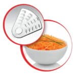 ⁦מעבד מזון עוצמתי 2.4 ליטר Moulinex מולינקס FP345A11⁩ – תמונה ⁦5⁩
