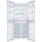 ⁦מקרר 4 דלתות - 470 ליטר Aiwa איווה NF6500-BK שחור⁩ – תמונה ⁦2⁩