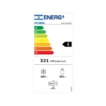 ⁦מקרר 4 דלתות מקפיא תחתון עד 567 ליטר | HARF-4585WW⁩ – תמונה ⁦3⁩