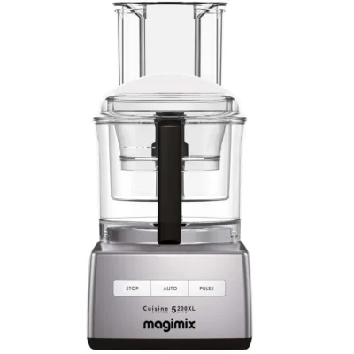 מעבד מזון מקצועי כולל אביזרים Magimix מג'ימיקס CS5200JCMXL Premium כרום מט