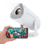 מקרן וידאו4000 LUMEN שיקוף WIFI מסך "100 מתנה | LUMINATOR LEGEND-50
