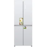 מקרר 4 דלתות Aiwa איווה NF5500 זכוכית לבנה NF5500-WG