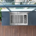 ⁦סיזר MILANO גריל גז 4 מבערים Drop in נירוסטה | BQ1096-SS⁩ – תמונה ⁦4⁩