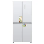 מקרר 4 דלתות 466 ליטר Aiwa איווה NF-6500 זכוכית לבנה