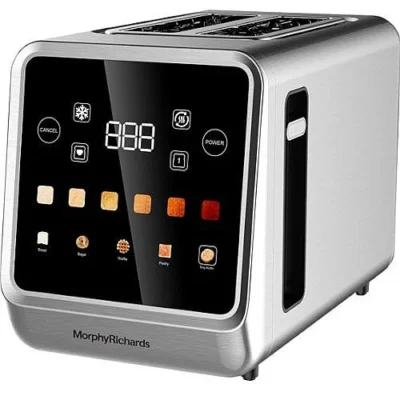 מצנם 2 פרוסות כולל פאנל מגע דיגיטלי Morphy Richards מורפי ריצ'ארדס 222009