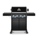 ⁦גריל גז 5 מבערים כולל כירת צד ושיפוד מסתובב Baron 590 70,000 BTU שחור מבית המותג הקנדי Broil King⁩ – תמונה ⁦2⁩