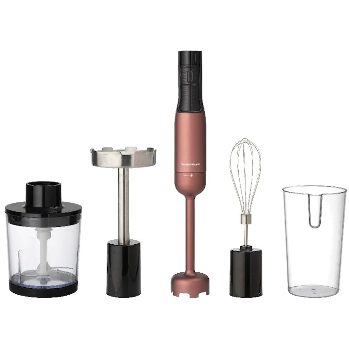 בלנדר מוט דיגיטלי כולל אביזרים Morphy Richards מורפי ריצ'ארדס 402072 בורדו
