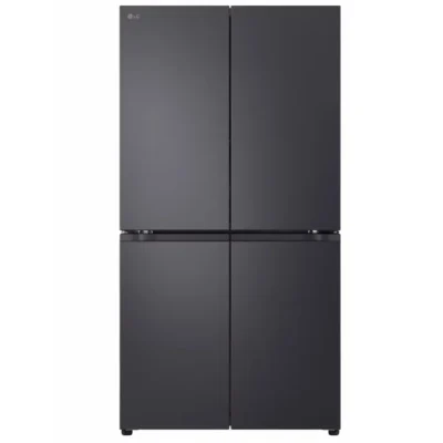 מקרר 4 דלתות אינוורטר - 665 ליטר LG אל ג'י GR-728B נירוסטה מושחרת