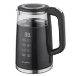 קומקום חשמלי שחור ⁦KITCHEN CHEF 5260⁩ קיטשן שף