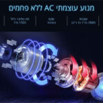 ⁦טוחן אשפה עם שלט אלחוטי דגם SHREDDER-1000⁩ – תמונה ⁦4⁩