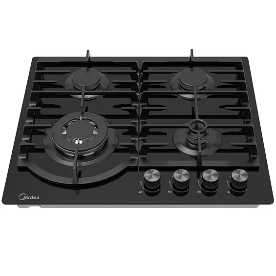 כיריים גז 4 להבות Midea מידאה MG60GH096ST1B-IL 6759