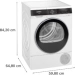⁦מייבש כביסה משאבת חום 9 ק"ג Siemens סימנס iQ500 WQ42G29IL⁩ – תמונה ⁦8⁩
