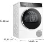 ⁦מייבש כביסה משאבת חום - 9 ק"ג Bosch בוש Serie 8 WQB245B0IL⁩ – תמונה ⁦3⁩