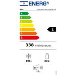 ⁦מקרר 4 דלתות Beko בקו GN1406223GW זכוכית לבנה⁩ – תמונה ⁦4⁩