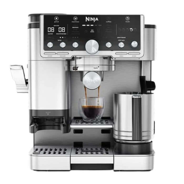 מכונת אספרסו חצי אוטומטית NINJA Luxe Cafe PRO Series ES703 נינג'ה