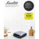 ⁦טוסטר לחיצה 4 פרוסות - בכשרות מהודרת Sauter סאוטר TGK444⁩ – תמונה ⁦3⁩