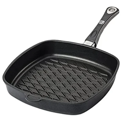 מחבת BBQ מרובעת 28 ס"מ AMT E285BBQE אמט