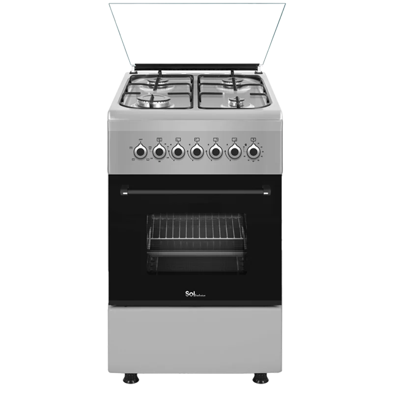 תנור משולב כיריים גז 50 ס״מ SOL סול GSX56SF