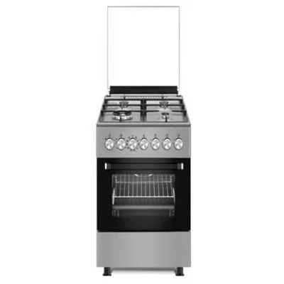 תנור משולב כיריים גז 50 ס״מ לבן TRW56SF סול SOL