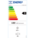 ⁦מקפיא אינטגרלי 212 ליטר FUJICOM פוג'יקום FJ-FNF212BI⁩ – תמונה ⁦3⁩