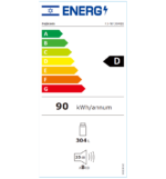 ⁦מקרר אינטגרלי 304 ליטר FJNF304BI פוג'יקום FUJICOM⁩ – תמונה ⁦3⁩