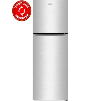 מקרר מקפיא עליון פוג'יקום Fujicom כסוף FJ-NF340X
