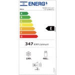 ⁦מקרר מקפיא תחתון 680 ליטר Midea מידאה HD-884RWEN MDRB905FGL45D 6377 נירוסטה מושחרת⁩ – תמונה ⁦2⁩