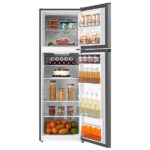 ⁦מקרר מקפיא עליון Midea מידאה MDRT385MTL46 נירוסטה 6373⁩ – תמונה ⁦3⁩