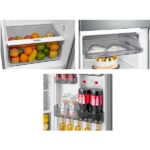 ⁦מקרר מקפיא עליון Midea מידאה MDRT489MTL46D 6374⁩ – תמונה ⁦4⁩