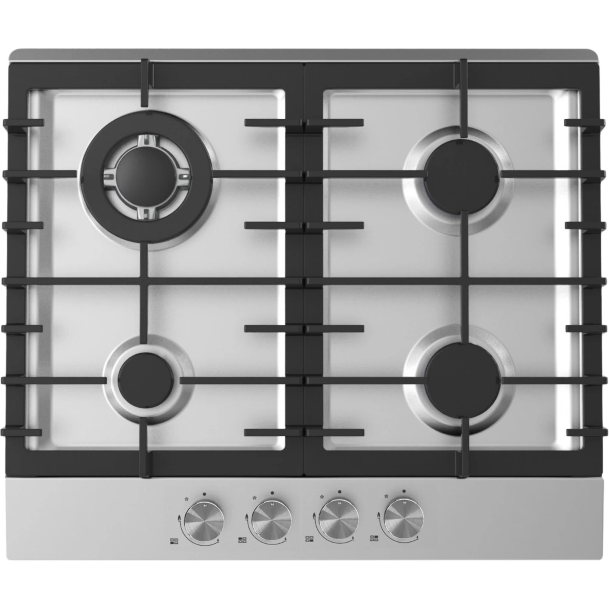 כיריים גז 4 להבות Electra EL SK60D17 – גימור נירוסטה אחריות ע"י היבואן הרשמי