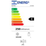 ⁦מקרר מקפיא תחתון רטרו 331 ליטר Electra EL391 אלקטרה⁩ – תמונה ⁦3⁩
