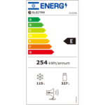 ⁦מקרר מקפיא תחתון 442 ליטר נטו Electra EL4535 אלקטרה עם התקן שבת מובנה⁩ – תמונה ⁦3⁩