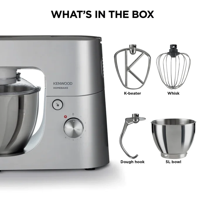 מיקסר קנווד נירוסטה Kenwood KHM505 – תמונה 3