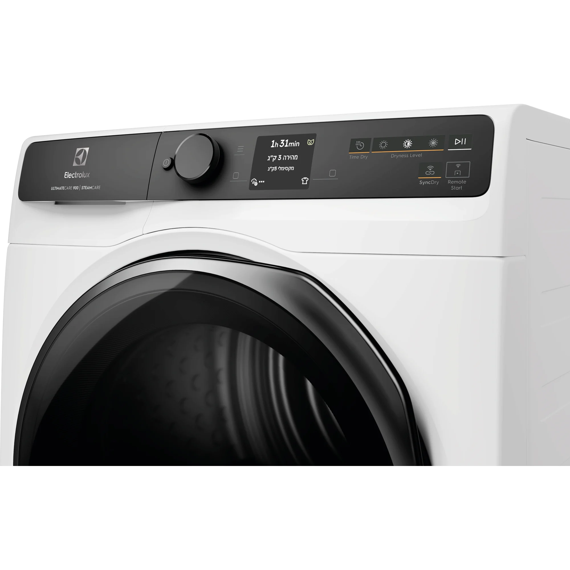 מייבש כביסה משאבת חום 9 ק"ג EDH902R9WC אלקטרולוקס ELECTROLUX