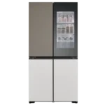מקרר 4 דלתות 617 ליטר נטו LG R-4D760MDUP - זכוכית מחליפה צבעים