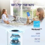 ⁦מטהר אוויר חכם כולל שליטה מאפליקציה Levoit לבאויט Core 200S⁩ – תמונה ⁦5⁩