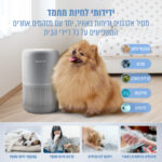 ⁦מטהר אוויר לבעלי חיות מחמד, עם סינון ריחות ופרווה CORE-P350 לבאויט Levoit⁩ – תמונה ⁦2⁩