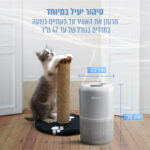 ⁦מטהר אוויר לבעלי חיות מחמד, עם סינון ריחות ופרווה CORE-P350 לבאויט Levoit⁩ – תמונה ⁦5⁩
