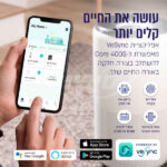 ⁦מטהר אוויר חכם כולל מסנן Levoit Hepa לבאויט LAP-C401S-WAAA⁩ – תמונה ⁦9⁩